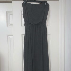 Gray Maxi Dress